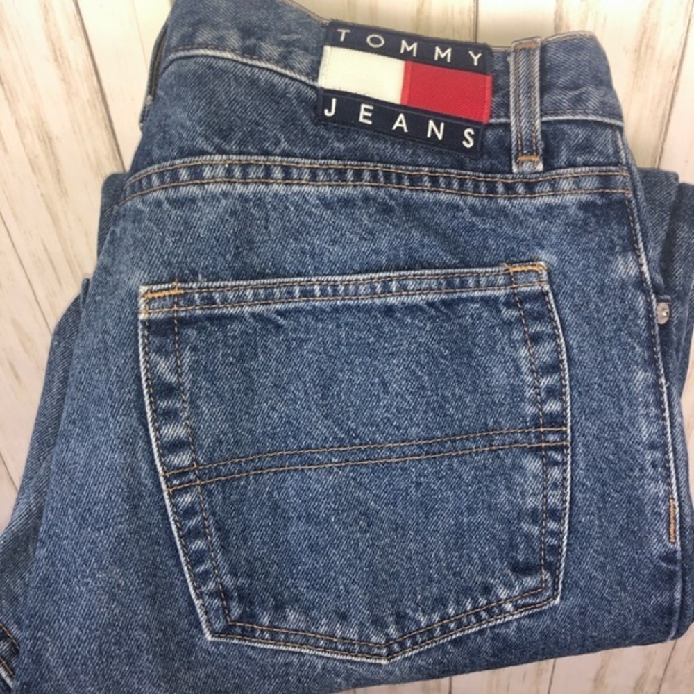 Vintage Tommy Hilfiger Spellout Jeans Size 33 x 30